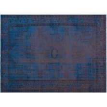 Apex Halı El Dokuması Vintage Yün-Pamuk Mavi Halı 23990 192 x 266 cm