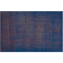 Apex Halı El Dokuması Vintage Yün-Pamuk Mavi Halı 23953 168 x 250 cm