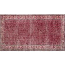 Apex Halı El Dokuması Vintage Yün-Pamuk Kırmızı Halı 19408 170 x 303 cm