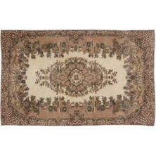 Apex Halı El Dokuması Vintage Yün-Pamuk Naturel Halı 9779 163 x 264 cm