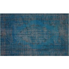 Apex Halı El Dokuması Vintage Yün-Pamuk Turkuaz Halı 27740 180 x 287 cm