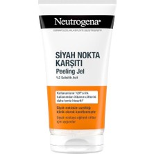 Pratik Ev Sivilce Karşıtı Peeling Yüz Temizleme Jeli Salisilik Asitli Akneye Eğilimli Ciltler Için Arındırıcı 150 ml