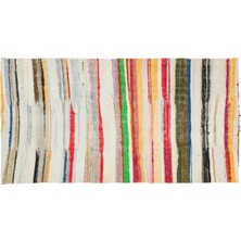 Apex Halı El Dokuması Vintage Çaput Halı  155 x 295 cm