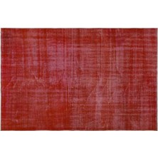 Apex Halı El Dokuması Vintage Yün-Pamuk Kırmızı Halı 23190 166 x 257 cm