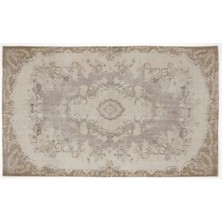 Apex Halı El Dokuması Vintage Yün-Pamuk Bej Halı 6155 165 x 277 cm