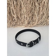 Ekodoğa Köpek Tasması 55 Cm, Siyah, Boyun Tasması