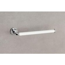 Pratik Ev Kağıt Havluluk Krom/beyaz Renk 48X79X195 mm