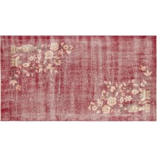 Apex Halı El Dokuması Vintage Yün-Pamuk Naturel Halı 34677 116 x 208 cm
