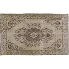 Apex Halı El Dokuması Vintage Yün-Pamuk Kahve Halı 8394 165 x 274 cm