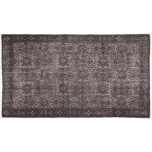 Apex Halı El Dokuması Vintage Yün-Pamuk Gri Halı 3237 167 x 300 cm