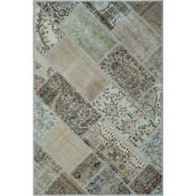 Apex Halı El Dokuma Patchwork Bej 26612 120 cm x 180 cm