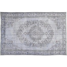 Apex Halı El Dokuması Vintage Yün-Pamuk Mavi Halı 10651 167 x 257 cm