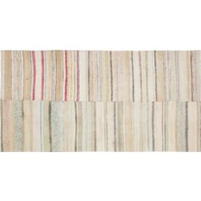 Apex Halı El Dokuması Vintage Çaput Halı 37309 162 x 312 cm