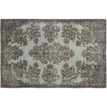 Apex Halı El Dokuması Vintage Yün-Pamuk Mavi Halı 9503 166 x 252 cm
