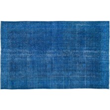Apex Halı El Dokuması Vintage Yün-Pamuk Turkuaz Halı 16285 185 x 296 cm
