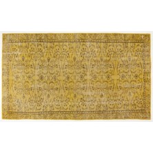 Apex Halı El Dokuması Vintage Yün-Pamuk Sarı Halı 3292 165 x 285 cm