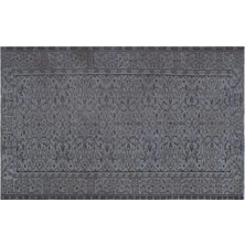 Apex Halı El Dokuması Vintage Yün-Pamuk Gri Halı 27385 161 x 248 cm