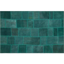 Apex Halı El Dokuması Patchwork Vintage Yün-Pamuk Renkli Halı 22479 195 x 292 cm