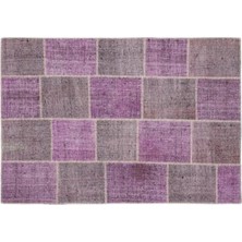 Apex Halı El Dokuması Patchwork Vintage Yün-Pamuk Renkli Halı 1012 160 x 230 cm