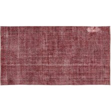 Apex Halı El Dokuması Vintage Yün-Pamuk Kırmızı Halı 12278 155 x 284 cm