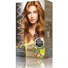 Odea Beauty Expert Haır Color (Keratin)'li 1 Kutu (2 x 50 Ml) (Altın Karamel 8.73)
