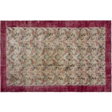 Apex Halı El Dokuması Vintage Yün-Pamuk Retro Halı 20086 190 x 297 cm