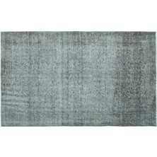 Apex Halı El Dokuması Vintage Yün-Pamuk Mavi Halı 23535 152 x 254 cm
