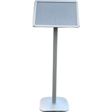 Pratik Ev A3; A4 21X30 30X42 Ayarlı Menü Bilgilendirme Reklam Standı – Alüminyum Rondo Açılır Kapanır Çerçeveli, Restoran & Kafe Kongre Işyeri Tanıtım Için Yer Tipi Menü Panosu (A3 30X42)