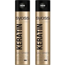Pratik Ev Keratin Sprey 400 ml - 2 Adet - Saç Onarıcı