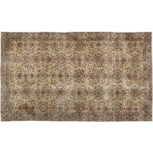 Apex Halı El Dokuması Vintage Yün-Pamuk Naturel Halı 10383 165 x 272 cm