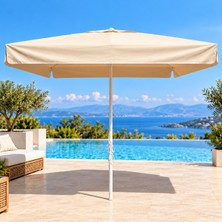 Form Outdoor Anka 300X300CM Kare Şemsiye Ipli Mekanizma