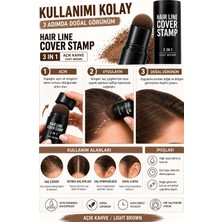 Blue Skin Care HAIR LINE COVER CUSHION Unisex beyaZ saç kapatıcı Yeni Nesil Saç Dolgunlaştırıcı S Seyrek Sakal Saçlar için Saç Fiberi | Saç Ve Beyaz Kapatıcı  pudra