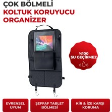 German Kupfermax Araba Koltuğu Koruyucu ve Düzenleyici Organizer