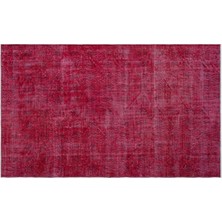 Apex Halı El Dokuması Vintage Yün-Pamuk Kırmızı Halı 23407 163 x 270 cm
