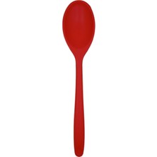 Odea Tr Ckm Silikon 2li Yanmaz Büyük Boy Silikon Spatula Kaşık Seti Kırmızı