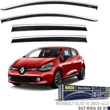 Pratik Ev Kromlu Cam Rüzgarliği Renault Clio Iv 2013-4LÜ - Nkn 047 RN16 02 01