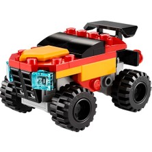 Pratik Ev 30691 Creator Mini Dönüştürülebilir Canavar Kamyon Yapı Seti