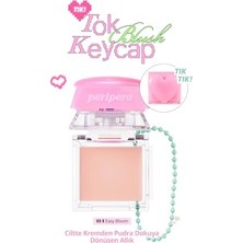 Pratik Ev Tok Blush Keycap Kremden Pudraya Dönüşen Allık, 03 Easy Bloom