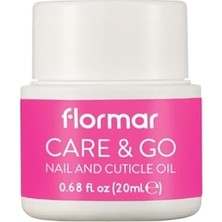 Pratik Ev Süngerli Tırnak Bakım Yağı Care & Go Nail Care, Pratik Uygulamalı Kütikül Yağı, 000-8682536059497