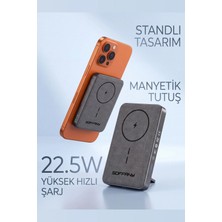 Soffany Ehz-60 22.5W Hızlı Şarj Pd Magsafe Powerbank 10000 Mah Slim Hızlı Taşınabilir