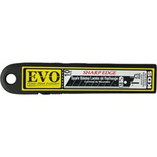 Kds Maket Bıçağı Yedeği 18 mm Siyah KOD:LB-10B Evo (4 ADET)