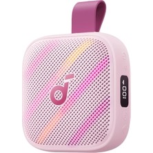 Anker Soundcore Boom Go 3i,  Bassup2.0 Teknolojisi, 40 Saat Çalma Süresi, IP68, Powerbank Özelliği, Pembe - D5103