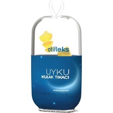 Otifleks Otiflex Uyku Kulak Tıkacı (Large) Yumuşak Malzeme ile Gürültüsüz Uyumak İçin Tasarlandı