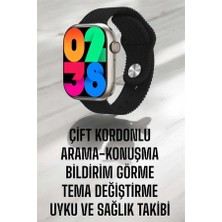 Epilons Akıllı Saat Tema Değiştirme Uyku Ve Sağlık Takibi Bluetooth Bağlantılı