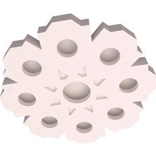 Motifpiyer Hazır Spotlu Tavan Paneli Matrix Serisi-Modern LED Uyumlu Tavan Göbeği/vira