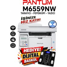 Pantum M6559NW Çok Fonksiyonlu Network+Wifi+Fotokopi+Adf Tarayıcı+Lazer Yazıcı