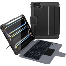 Store iPad Pro 11 Inç M4 2024 Için Klavye Kılıfı