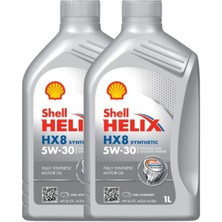 Shell Helix 1 Litre Motor Yağı Hx8 Ect C3 5W-30 2'li
