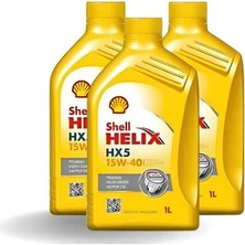 Shell Helix Hx5 15W-40 1 Lt 3'lü