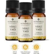 Monoville Nioli Uçucu Yağı 3'lü Set Saf ve Doğal (Niaouli Essential Oil) 3x10 ml